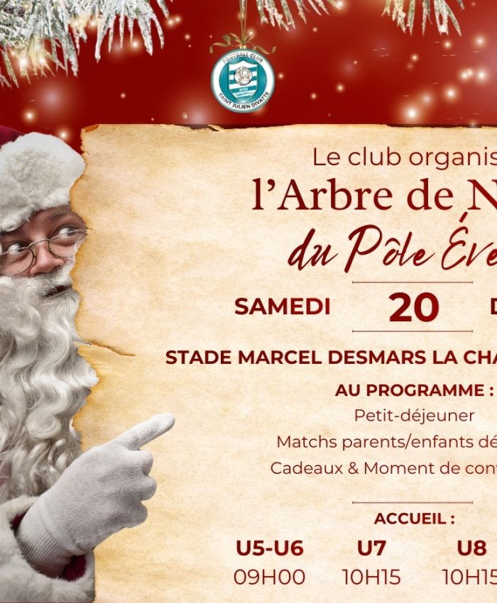 L’arbre de Noël du Pôle Éveil : un moment de convivialité et de partage