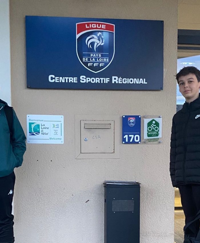 Jules et Maël, nos deux nouveaux arbitres