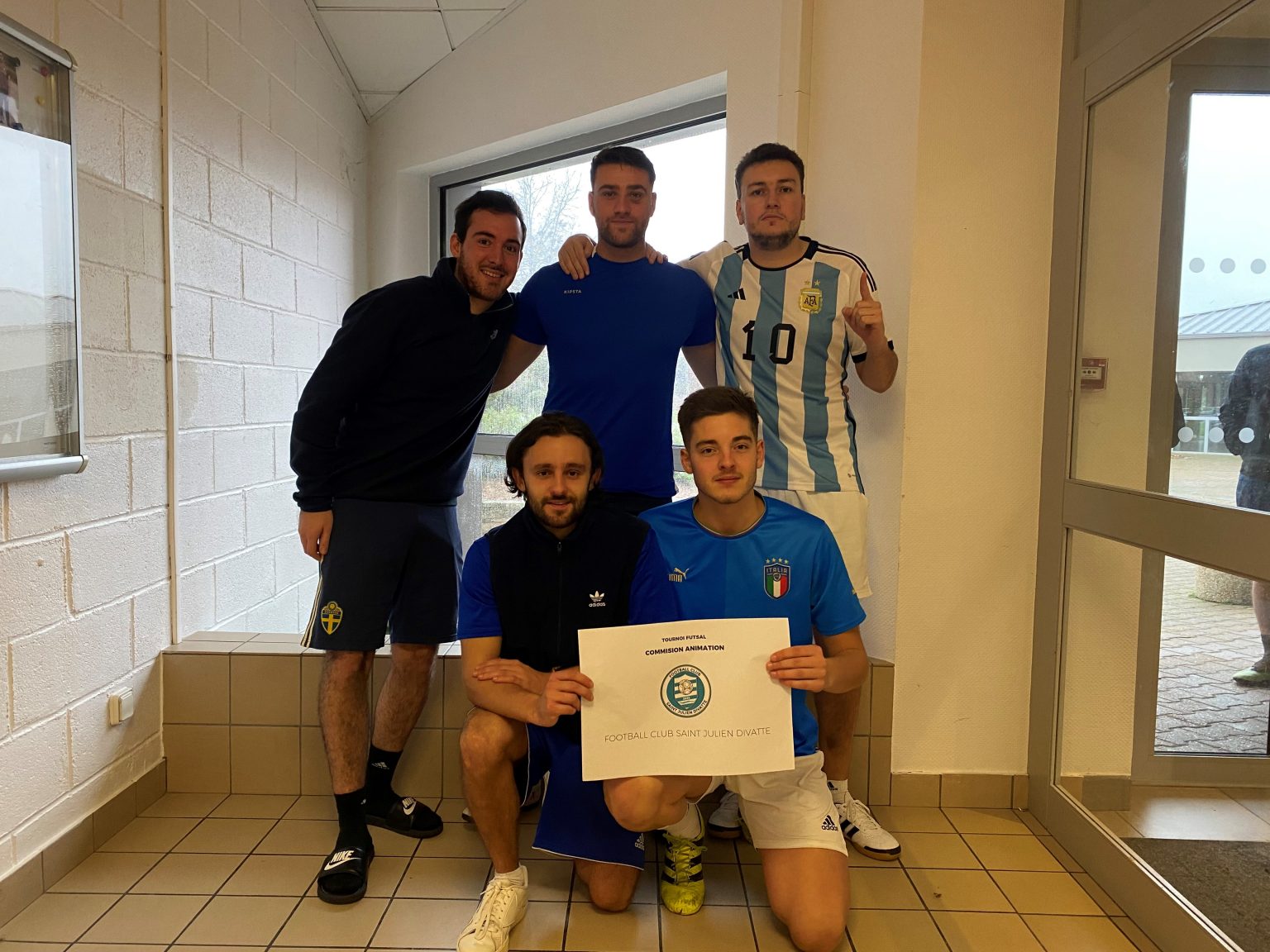 PHOTO EQUIPE TEAM BLEUSµ