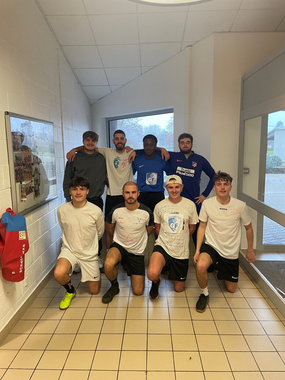 PHOTO EQUIPE TEAM GF GRENOBLE FOOT