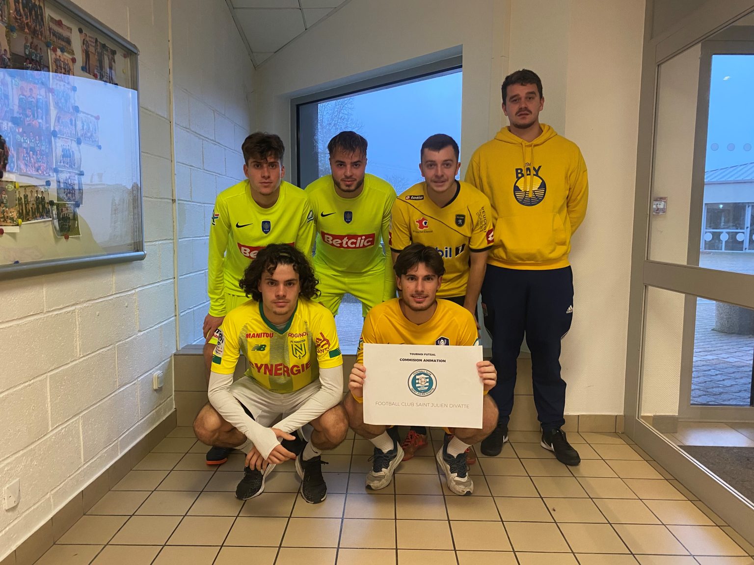 PHOTO EQUIPE TEAM JAUNE