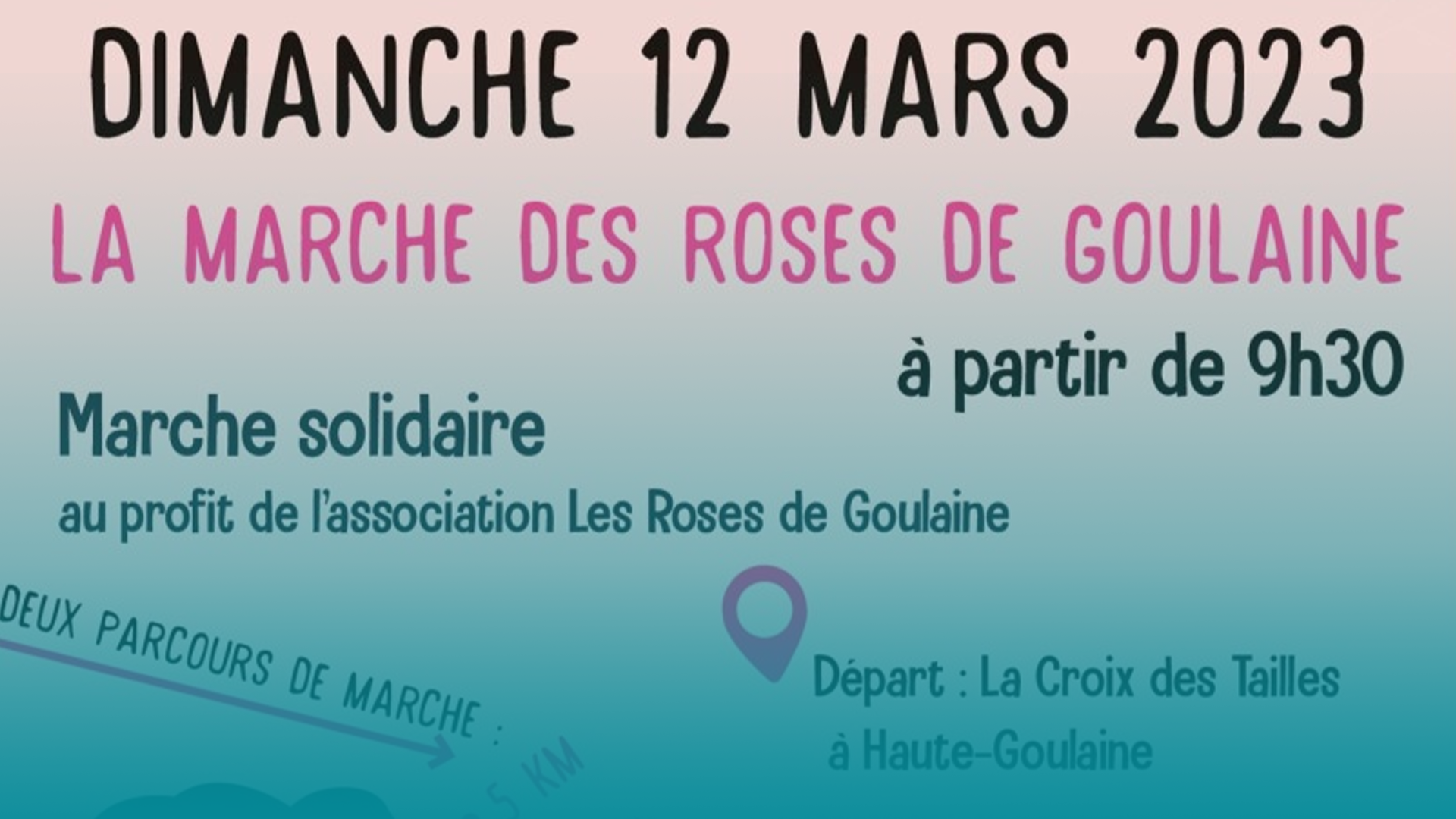 UNE MARCHE SOLIDAIRE !
