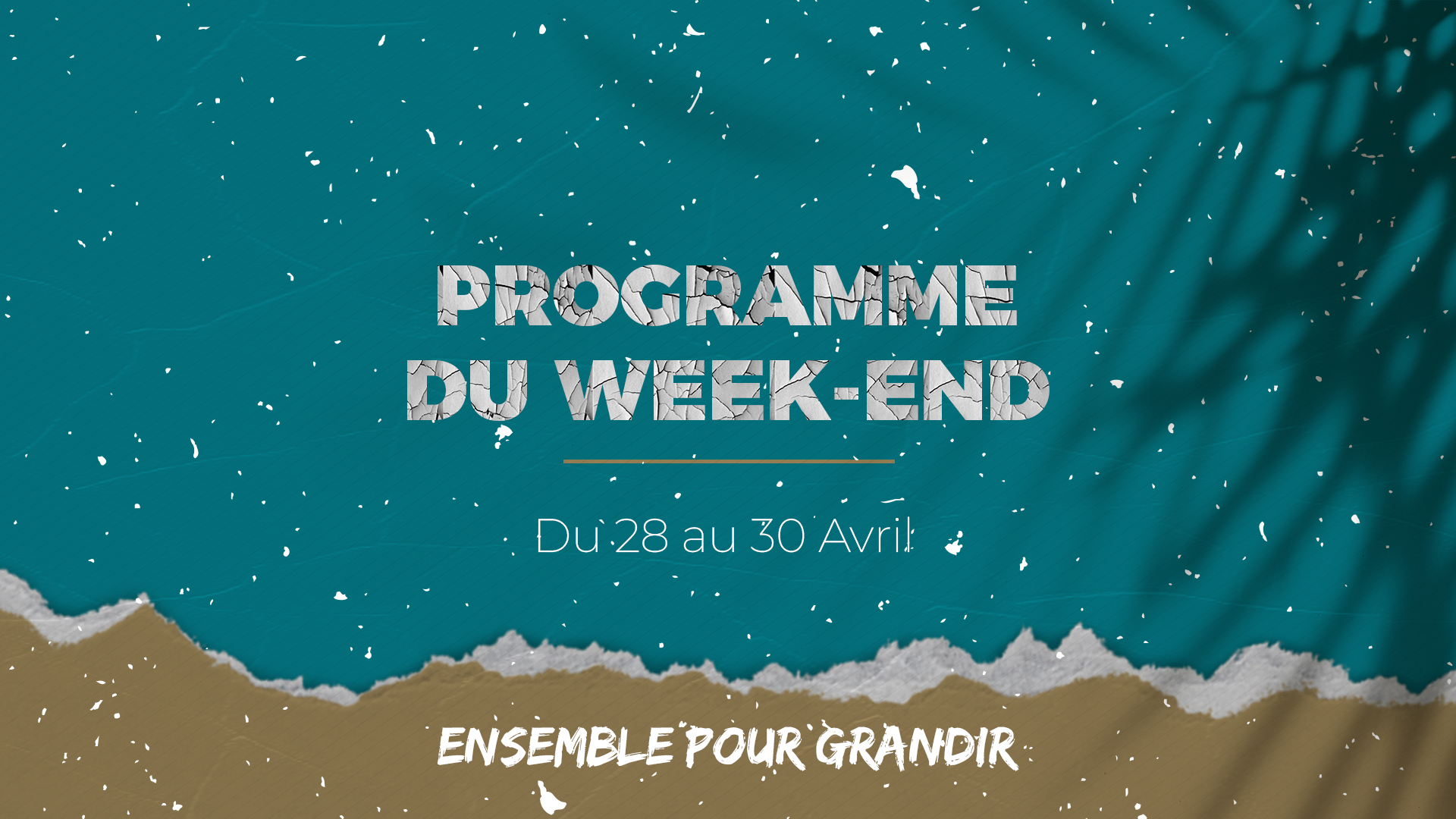 PROGRAMME DU WEEKEND 28-30 AVRIL – FCSJD