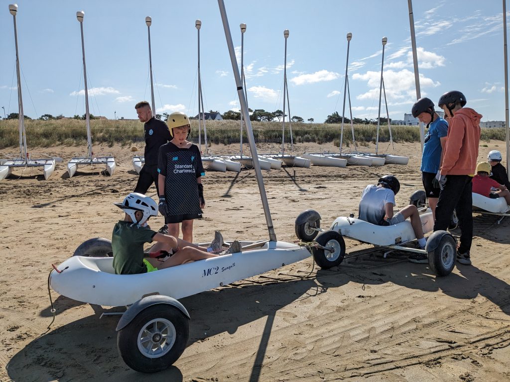 Stage fcsjd - activité plage saint brévin