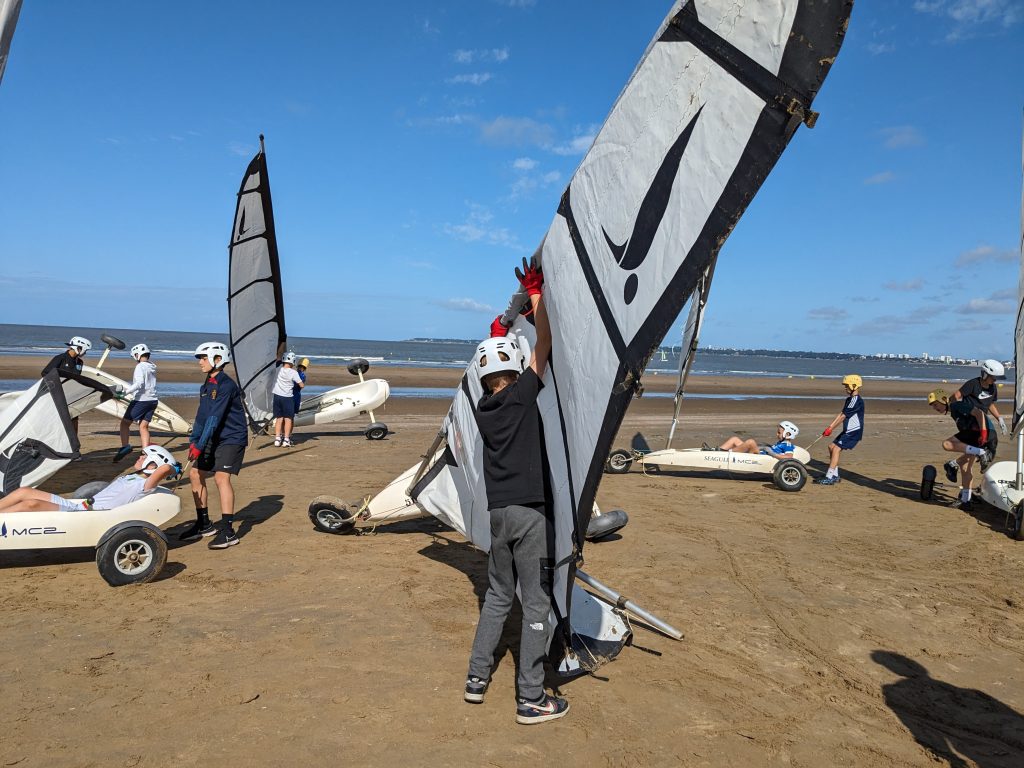 Char à voile - centre nautique