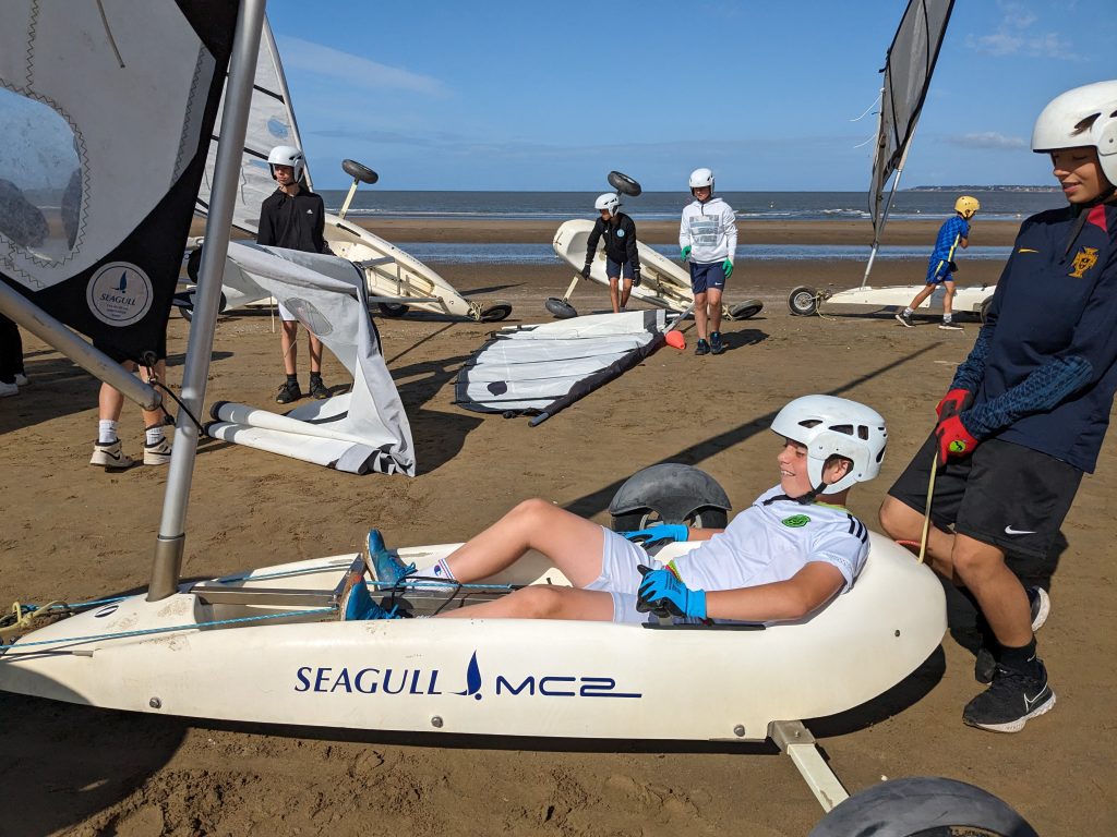 char à voile - juillet 2023