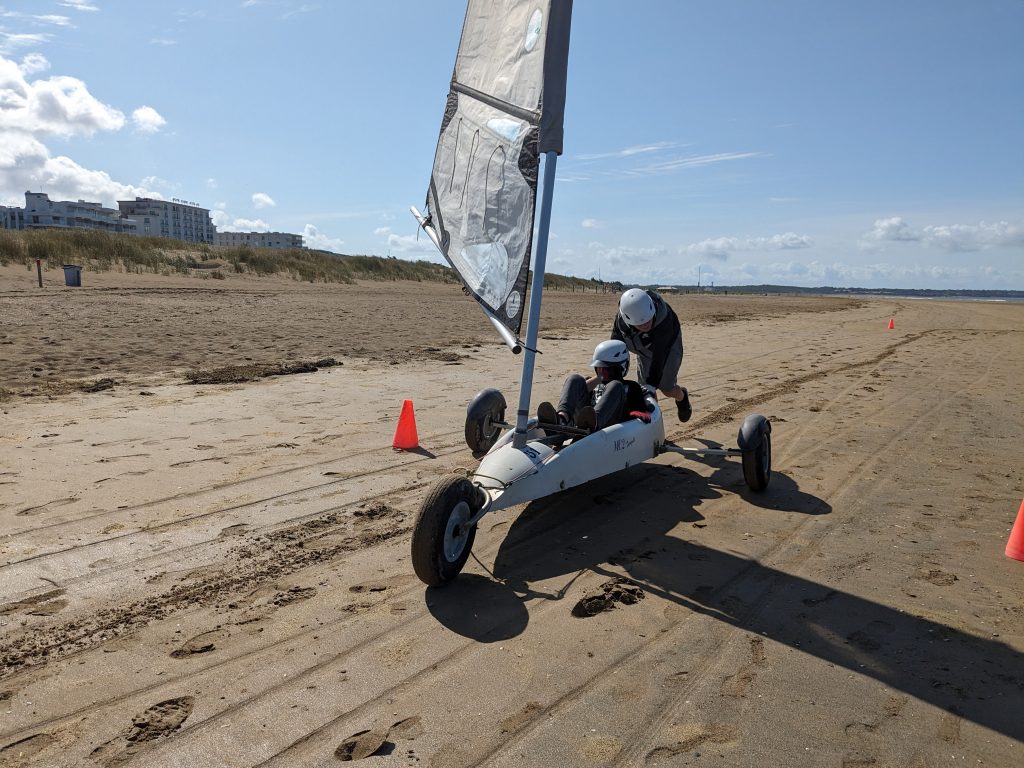 course char à voile - stage vacances 2023