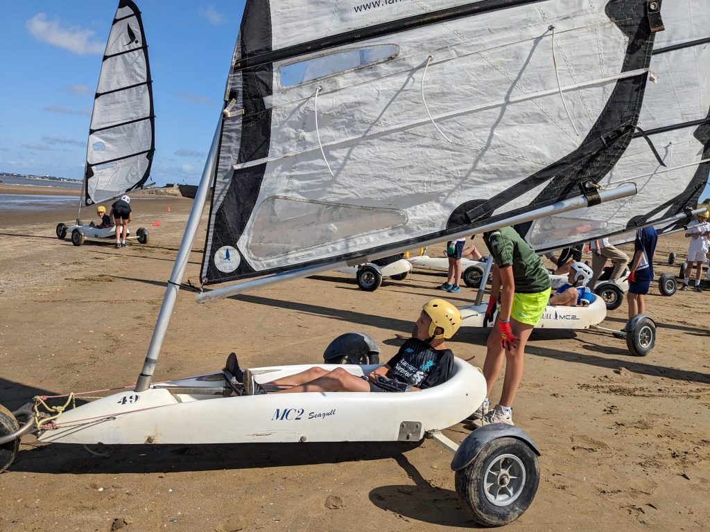Initiation char à voile