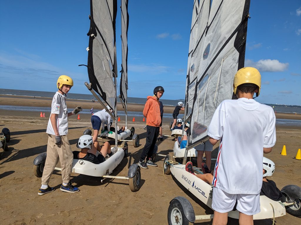 Initiation char à voile