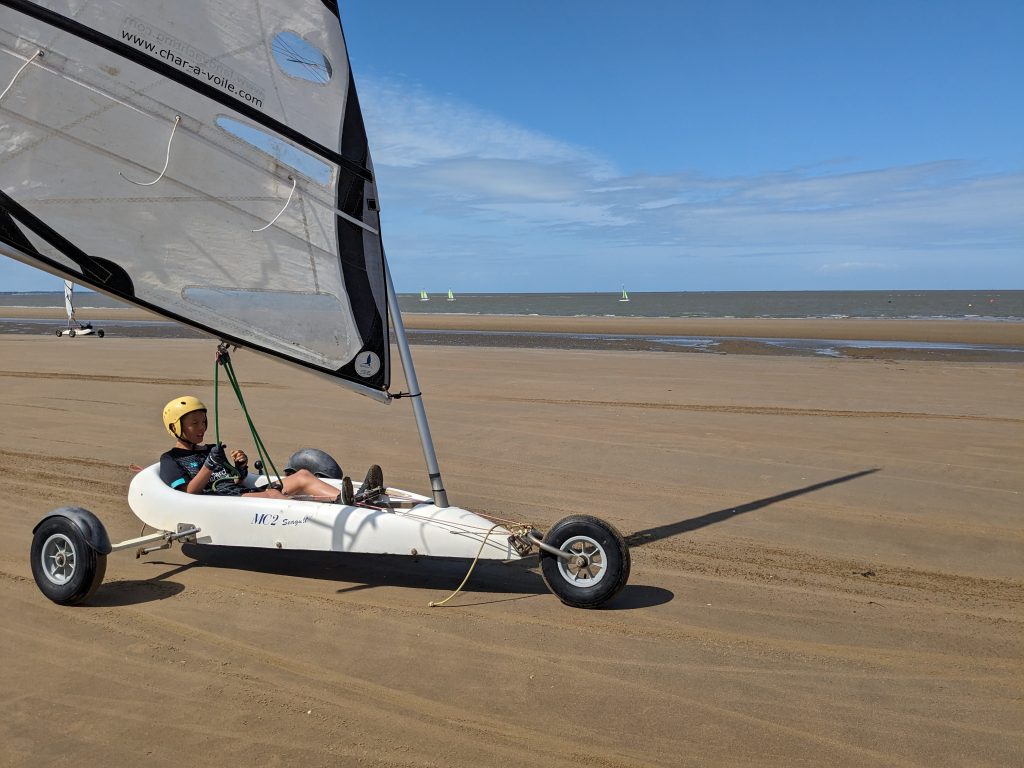 Initiation char à voile - summer camp