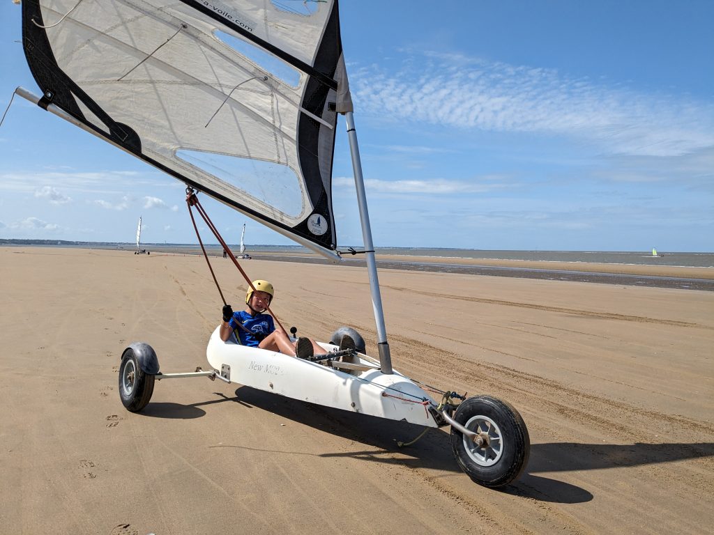 Initiation char à voile - summer camp