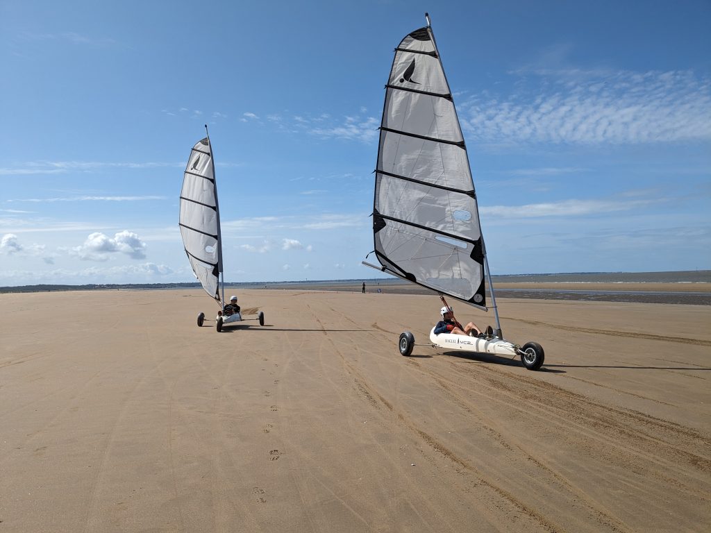 Initiation char à voile - summer camp