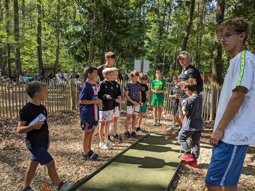Acrocime Carquefou - minigolf - lasertag - summer camp - fc st julien divatte