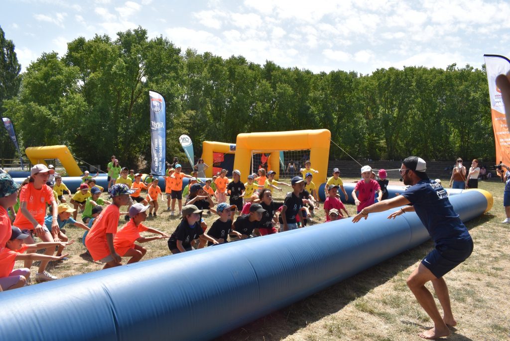 echauffement beach vert 2023 - ligue de football des pays de la loire