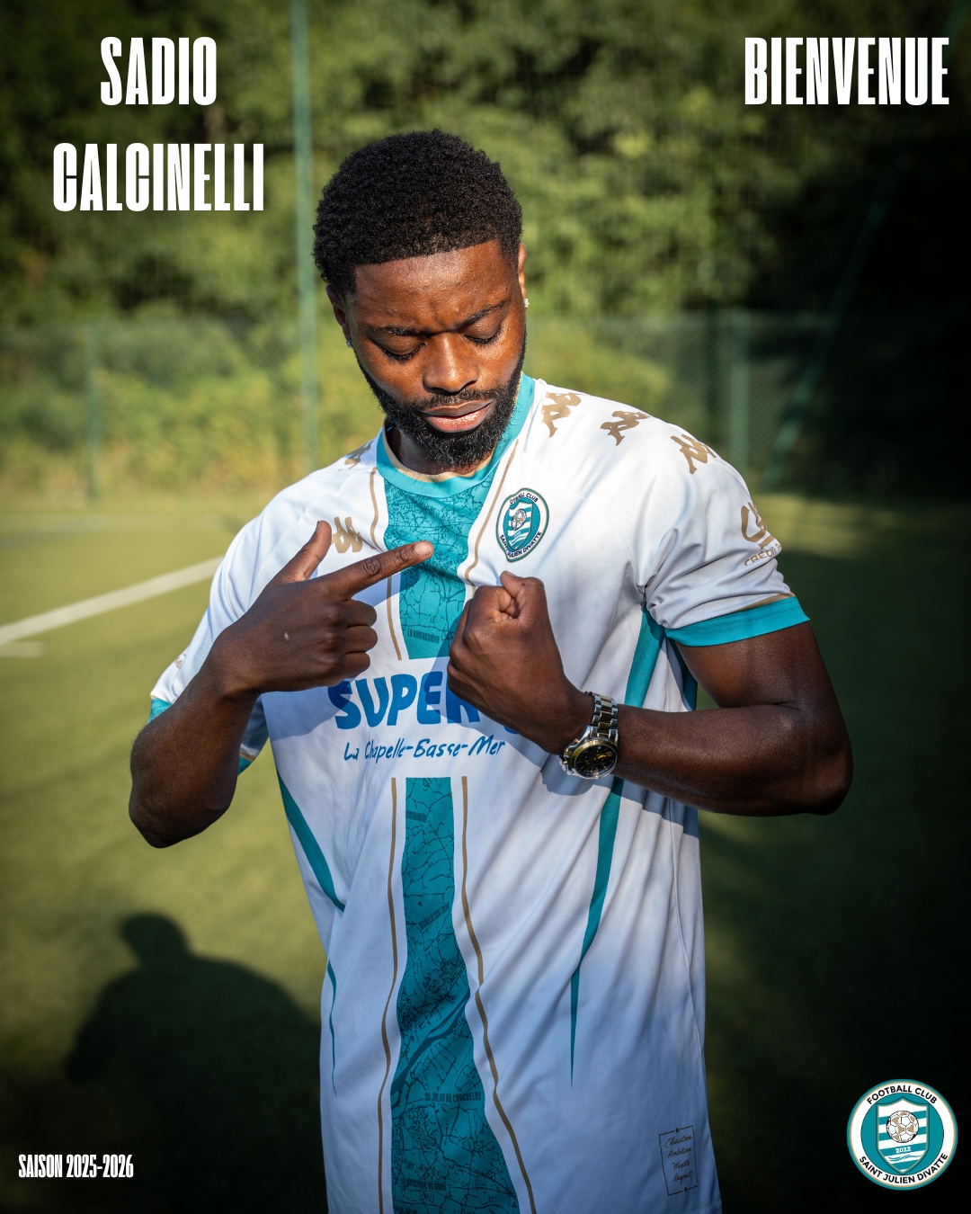 Sadio CALCINELLI, 26 ans, en provenance de l'AS Sautron