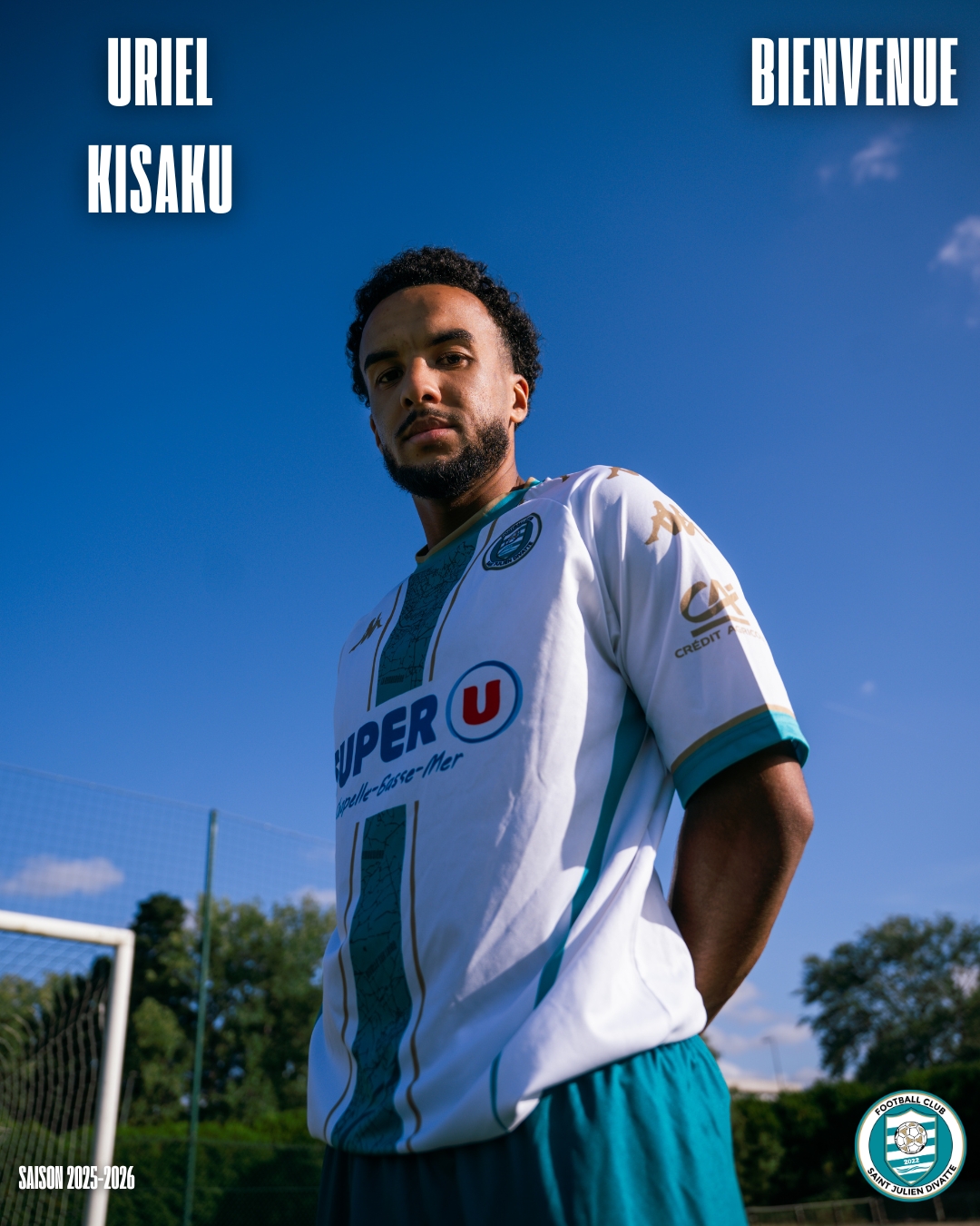 Uriel KISAKU, 25 ans, en provenance de l'US Saint-Philbert de Grand Lieu