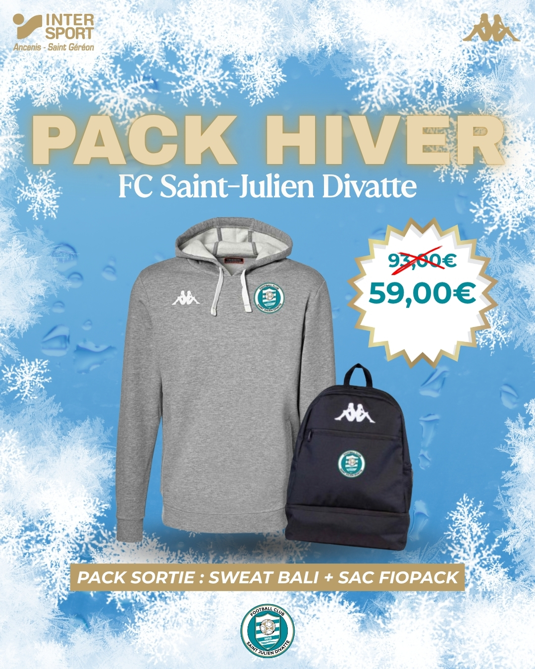 Pack N°1 - 59,00€