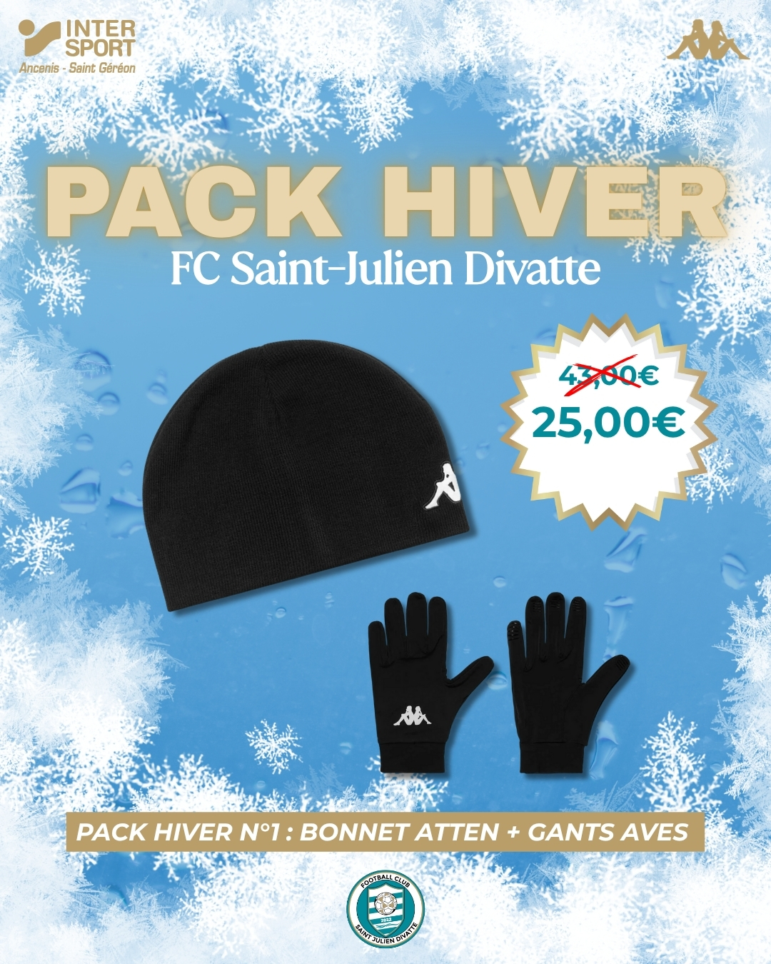 Pack N°2 - 25,00€