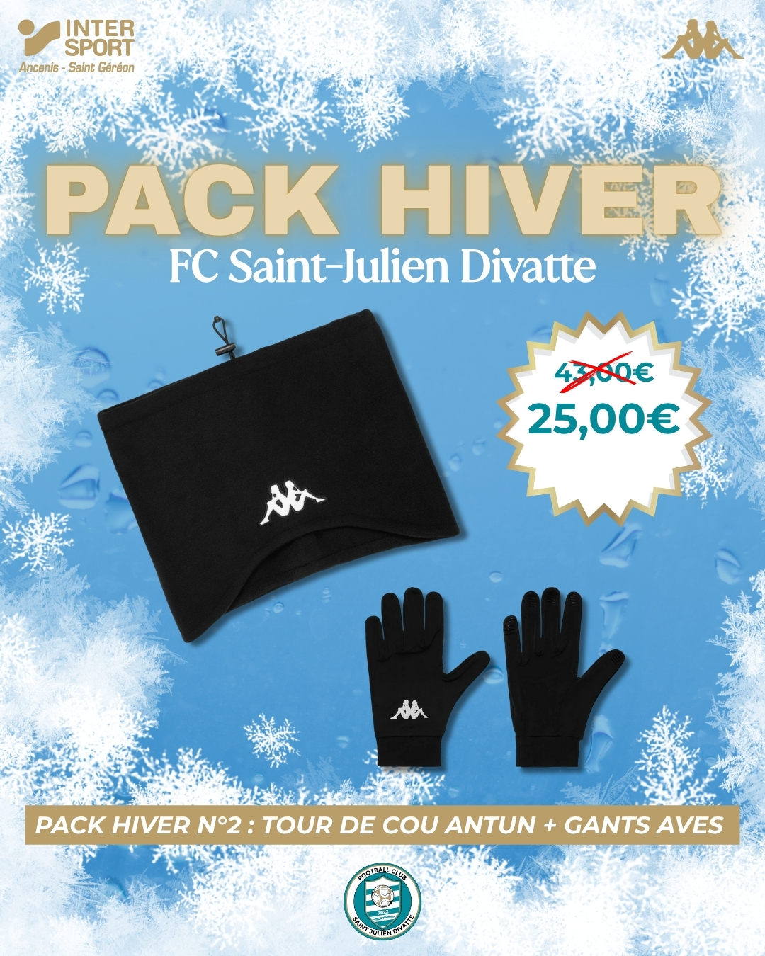 Pack N°3 - 25,00€