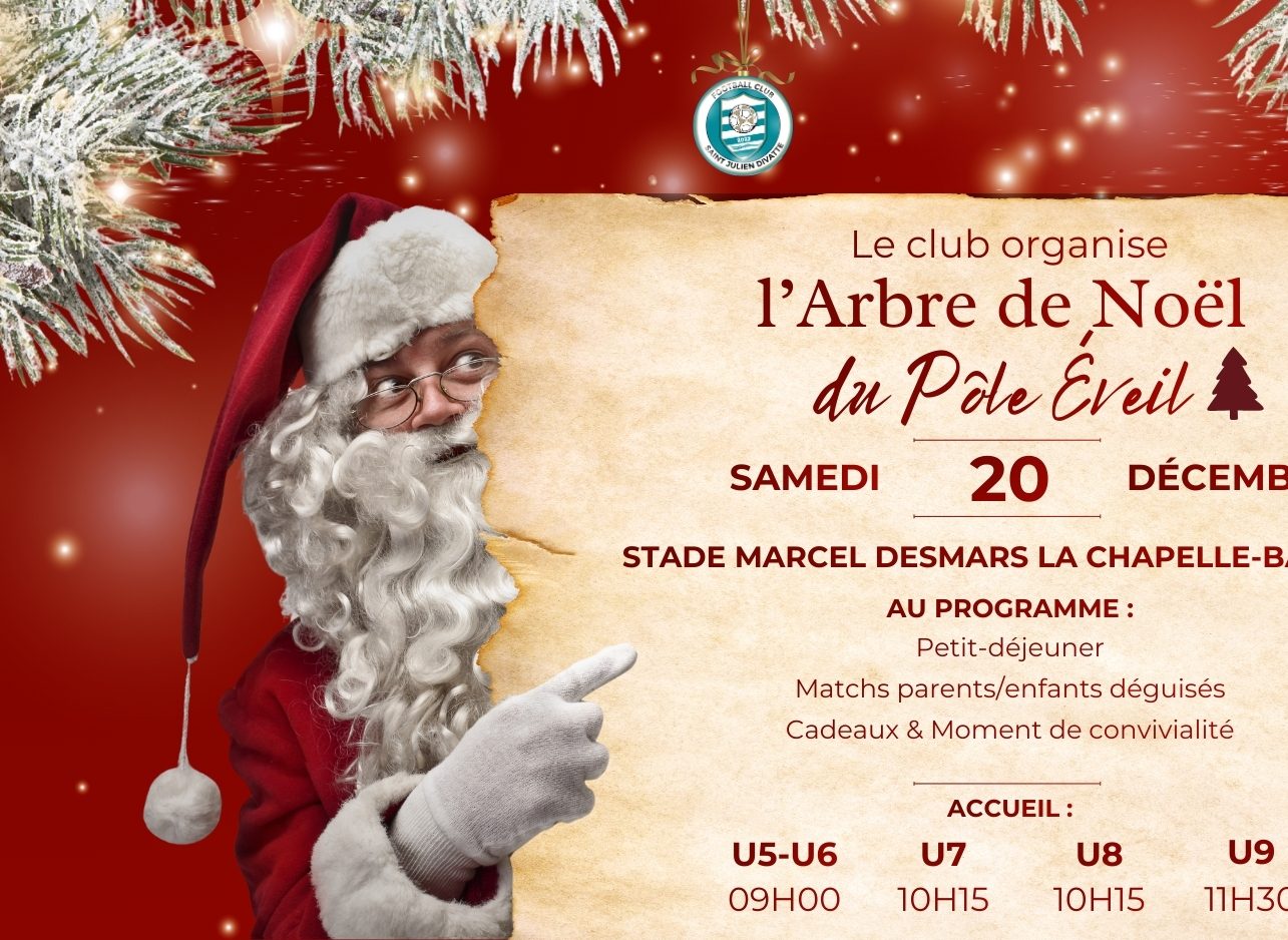 L’arbre de Noël du Pôle Éveil : un moment de convivialité et de partage