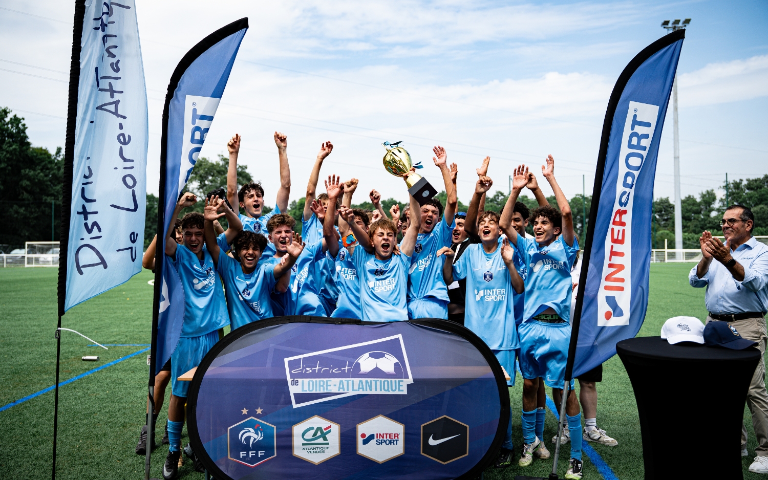 Les U15 conservent leur couronne départementale !