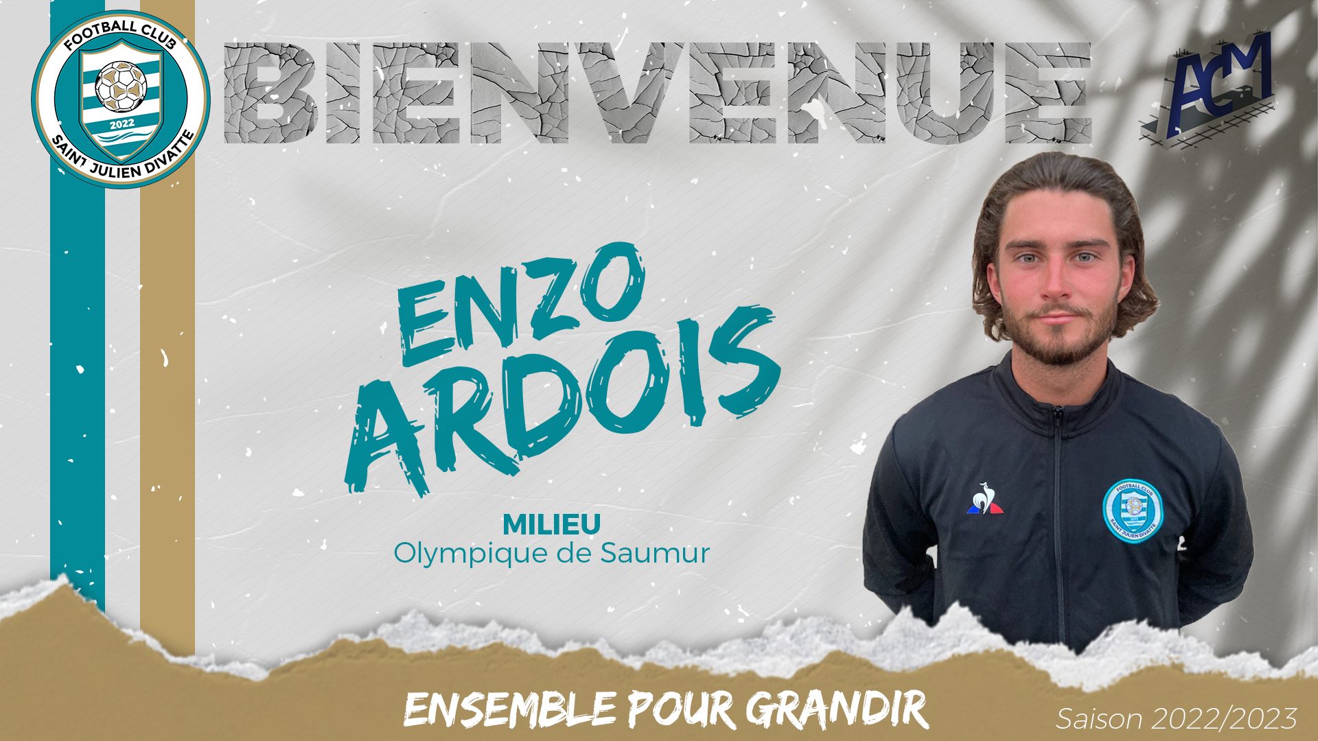 MERCATO – ACM présente notre première recrue ! - FC SAINT-JULIEN DIVATTE MERCATO – ACM présente notre première recrue ! - FC SAINT-JULIEN DIVATTE