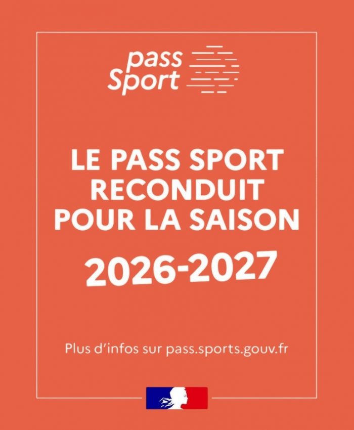 Le Pass Sport reconduit pour la saison 2026-2027